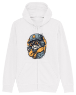 Rockstarul Hanorac cu fermoar Unisex Connector