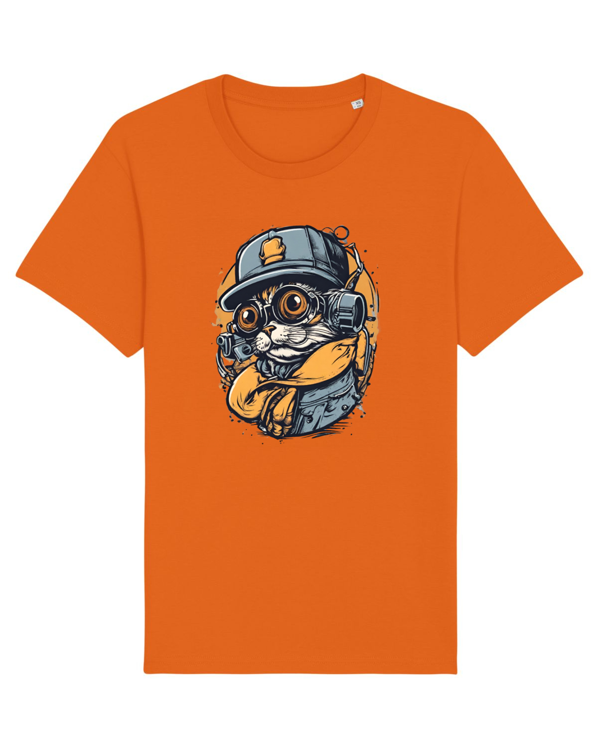 Tricou mânecă scurtă Unisex Rocker Bright Orange