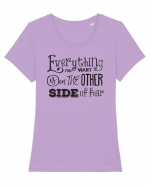 Dincolo de teamă Tricou mânecă scurtă guler larg fitted Damă Expresser
