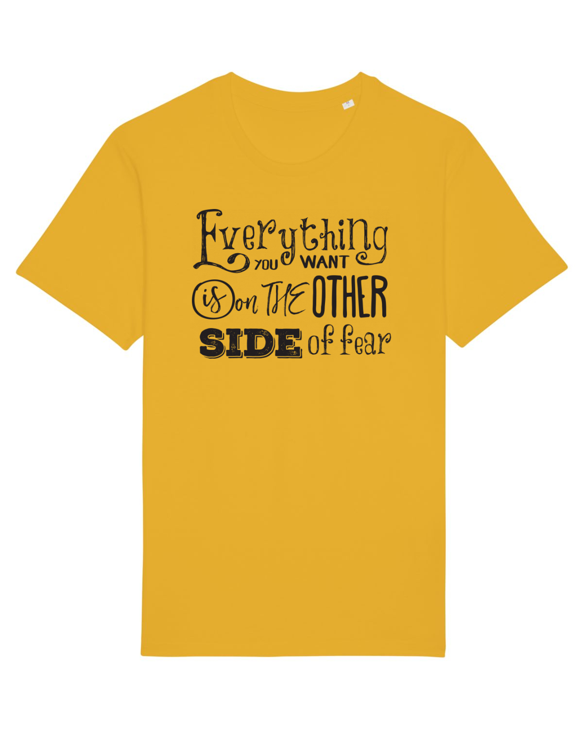 Tricou mânecă scurtă Unisex Rocker Spectra Yellow