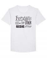 Dincolo de teamă Tricou mânecă scurtă guler larg Bărbat Skater
