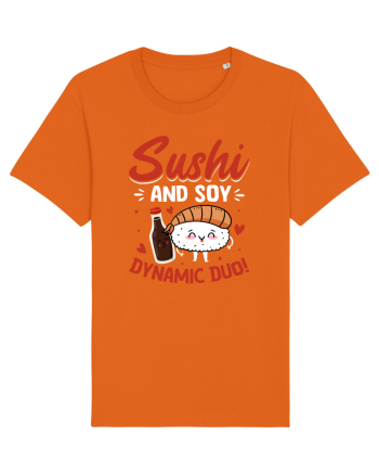 Sushi and Soy Dynamic Duo! Bright Orange