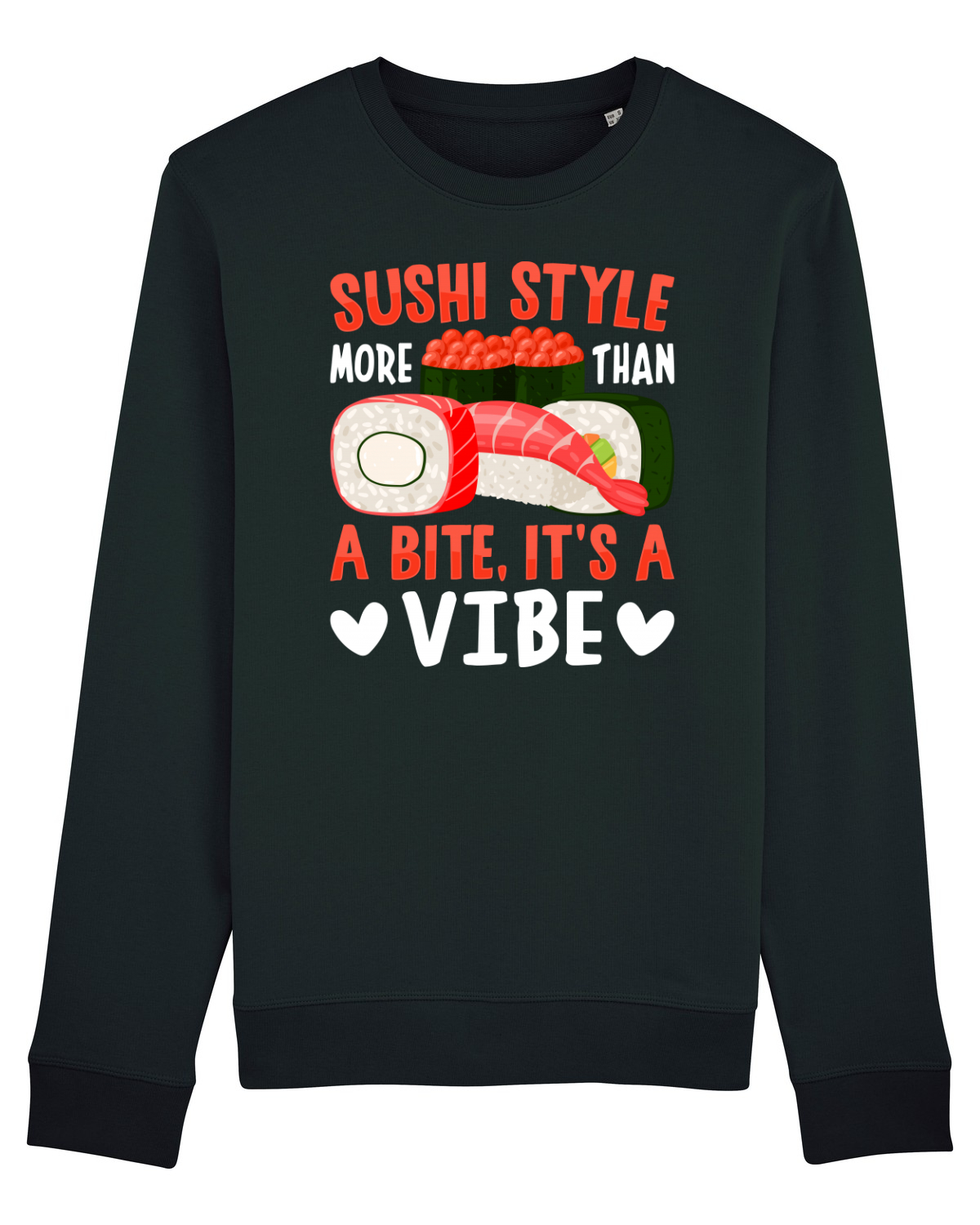 Bluză mânecă lungă Unisex Rise Black