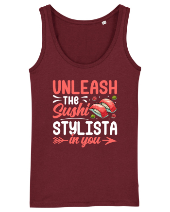 Unleash the Sushi Stylista In You Burgundy