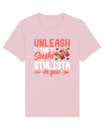 Unleash the Sushi Stylista In You Cotton Pink