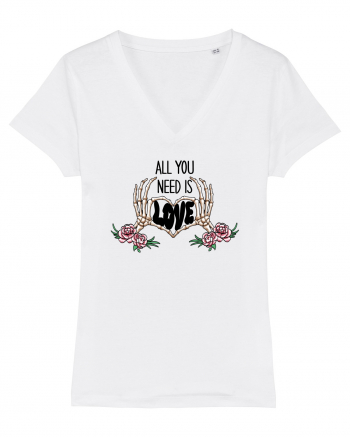 Anti Valentine Day - All you need is love White