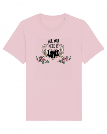 Anti Valentine Day - All you need is love Cotton Pink