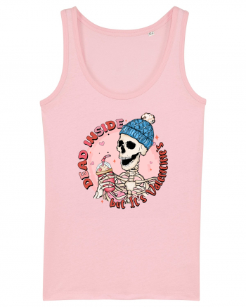 Anti Valentine Day - Dead inside but it is Valentines Cotton Pink