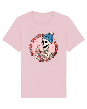 Anti Valentine Day - Dead inside but it is Valentines Cotton Pink