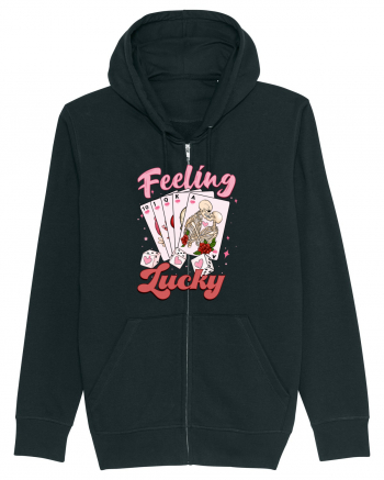 Anti Valentine Day - Feeling lucky Black