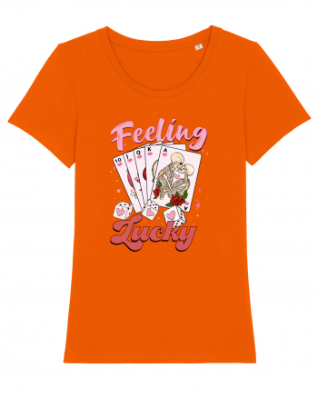 Anti Valentine Day - Feeling lucky Bright Orange