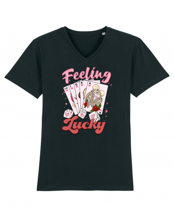 Anti Valentine Day - Feeling lucky Black