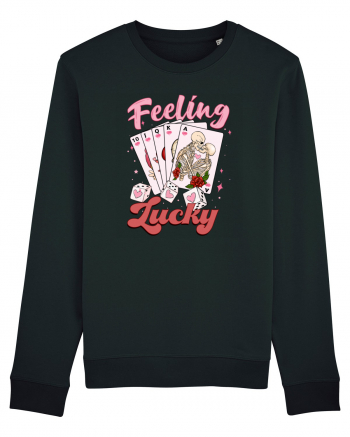 Anti Valentine Day - Feeling lucky Black