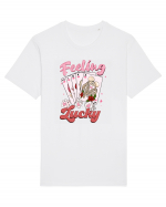 Anti Valentine Day - Feeling lucky Tricou mânecă scurtă Unisex Rocker