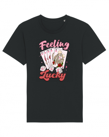 Anti Valentine Day - Feeling lucky Black