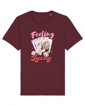 Anti Valentine Day - Feeling lucky Burgundy