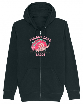 Anti Valentine Day - Forget love fall into tacos Black