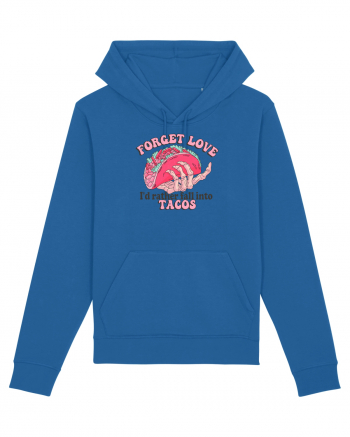 Anti Valentine Day - Forget love fall into tacos Royal Blue