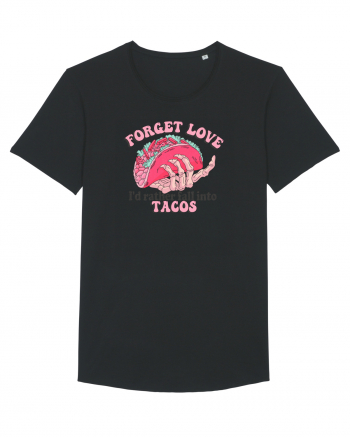 Anti Valentine Day - Forget love fall into tacos Black