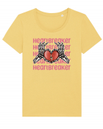 Anti Valentine Day - Heartbreaker Tricou mânecă scurtă guler larg fitted Damă Expresser