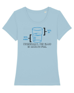 Tehnically Tricou mânecă scurtă guler larg fitted Damă Expresser