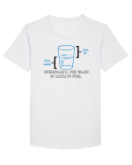 Tehnically Tricou mânecă scurtă guler larg Bărbat Skater