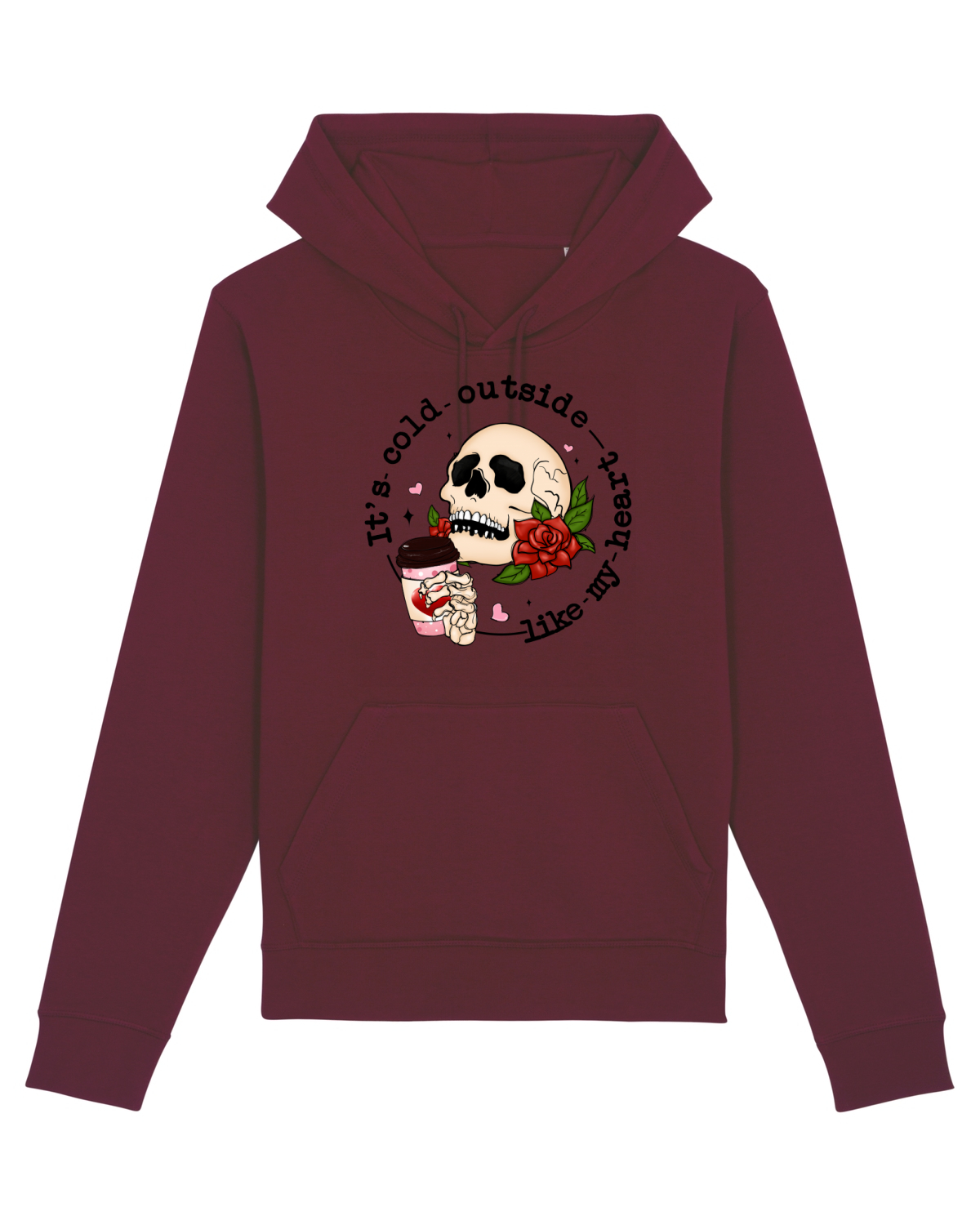 Hanorac Unisex Drummer Burgundy