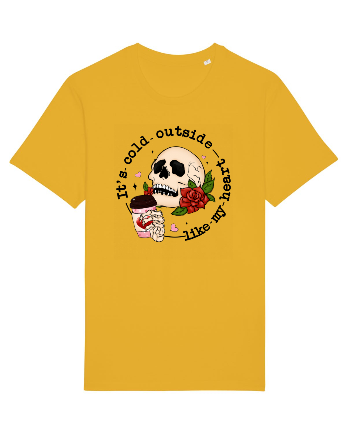 Tricou mânecă scurtă Unisex Rocker Spectra Yellow