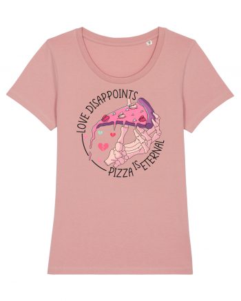 Anti Valentine Day - Love dissapoints, pizza is eternal Canyon Pink