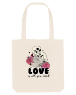 Anti Valentine Day - Love is all you need in life or in death Sacoșă textilă