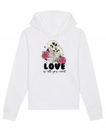 Anti Valentine Day - Love is all you need in life or in death Hanorac Unisex Drummer