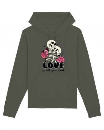 Anti Valentine Day - Love is all you need in life or in death Khaki