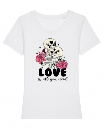 Anti Valentine Day - Love is all you need in life or in death White