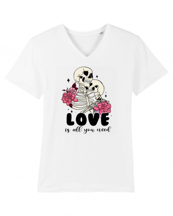 Anti Valentine Day - Love is all you need in life or in death White