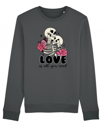 Anti Valentine Day - Love is all you need in life or in death Anthracite