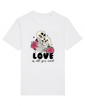 Anti Valentine Day - Love is all you need in life or in death White