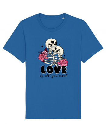 Anti Valentine Day - Love is all you need in life or in death Royal Blue