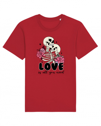 Anti Valentine Day - Love is all you need in life or in death Red