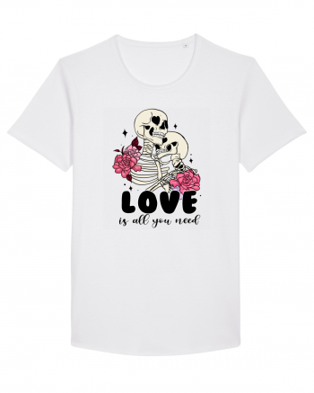 Anti Valentine Day - Love is all you need in life or in death White