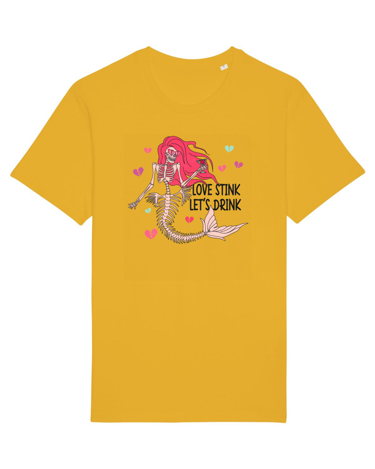 Tricou mânecă scurtă Unisex Rocker Spectra Yellow