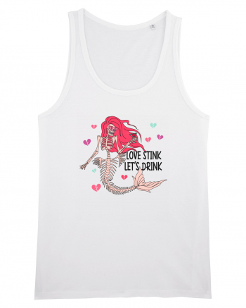 Anti Valentine Day - Love stink, lets drink White