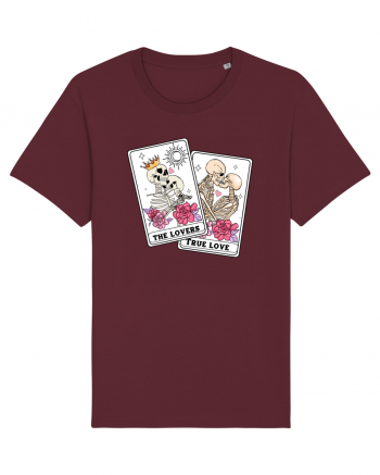 Anti Valentine Day - Lovers tarot cards Burgundy