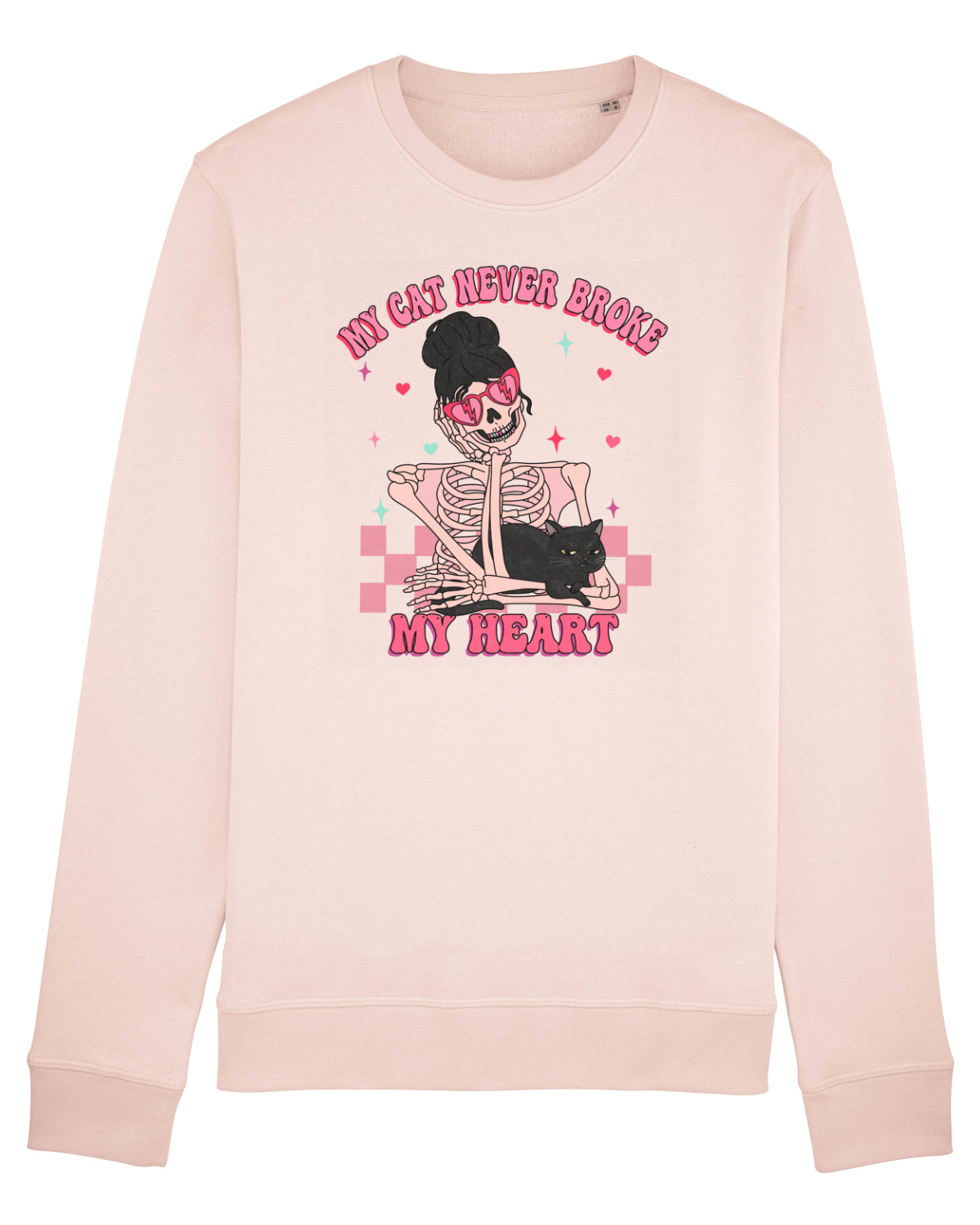 Bluză mânecă lungă Unisex Rise Candy Pink