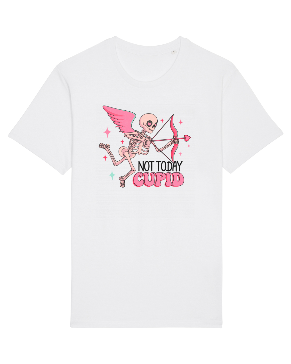 Tricou mânecă scurtă Unisex Rocker White