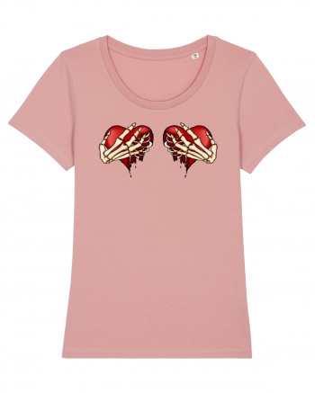 Anti Valentine Day - Ripped hearts Canyon Pink