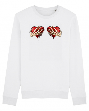 Anti Valentine Day - Ripped hearts White