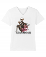 Anti Valentine Day - True love never dies Tricou mânecă scurtă guler V Bărbat Presenter