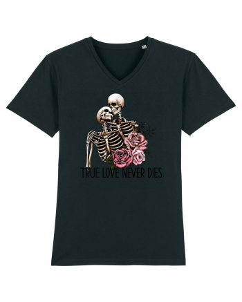 Anti Valentine Day - True love never dies Black