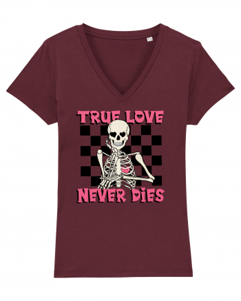 Anti Valentine Day - True love never dies v2 Burgundy