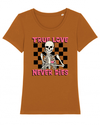 Anti Valentine Day - True love never dies v2 Roasted Orange